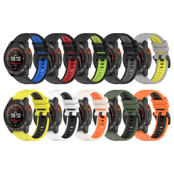 ColorBlock Active Band for Garmin Fenix 7 & 7 Pro #9