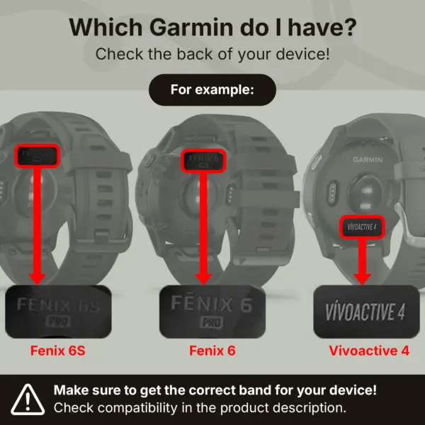 ColorBlock Active Band for Garmin Fenix 7 & 7 Pro #10