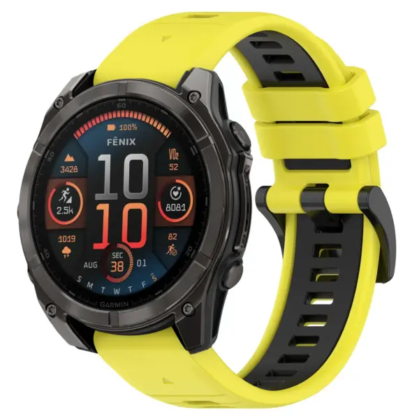 ColorBlock Active Band for Garmin Fenix 7X & 7X Pro #15