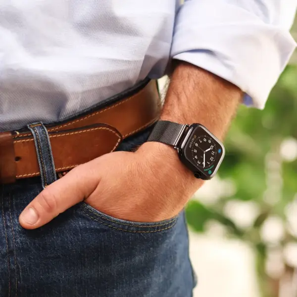 a.m111 Lifestyle StrapsCo Pro Mesh Stainless Steel Watch Band Strap for Apple Watch