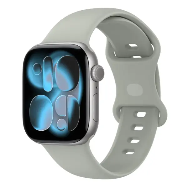 a.r20.7 Main Stone StrapsCo Men's Core Active Band TPU Rubber Sport Strap for Apple Watch 38mm 40mm 41mm 42mm 44mm 45mm 46mm