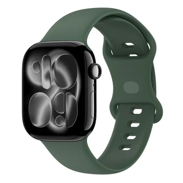 a.r20.11 Main Army StrapsCo Men's Core Active Band TPU Rubber Sport Strap for Apple Watch 38mm 40mm 41mm 42mm 44mm 45mm 46mm