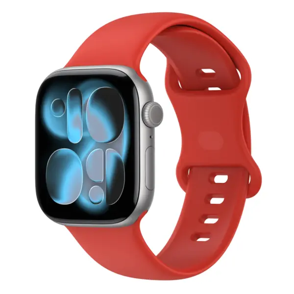 a.r20.6 Main Cardinal StrapsCo Men's Core Active Band TPU Rubber Sport Strap for Apple Watch 38mm 40mm 41mm 42mm 44mm 45mm 46mm