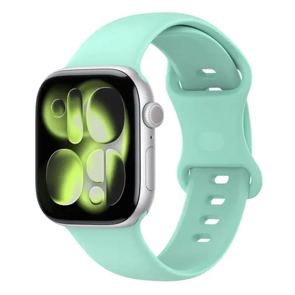 a.r20.11b Main Seafoam StrapsCo Men's Core Active Band TPU Rubber Sport Strap for Apple Watch 38mm 40mm 41mm 42mm 44mm 45mm 46mm