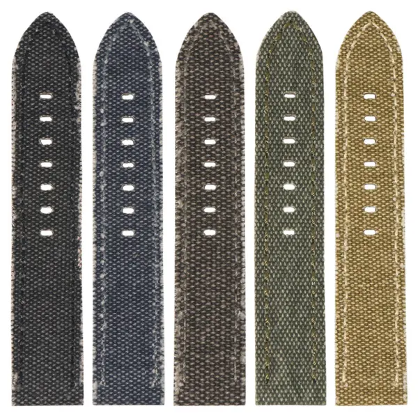 ps6 All Colors DASSARI Frayed Edge Canvas Strap