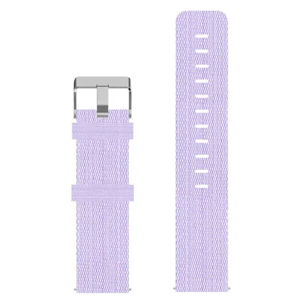s.ny6 .18a Up Light Purple StrapsCo Nylon Canvas Watch Band Strap 1