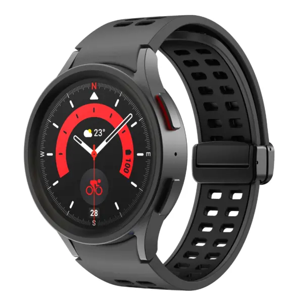 Mag-Clasp Color Block Strap For Samsung Galaxy Watch 5 Pro & Galaxy Watch 4 #16