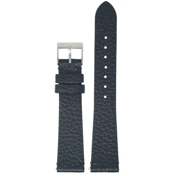 Tapered Pebbled Leather Strap By DASSARI #7