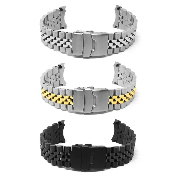 m.sk9 All Color StrapsCo Stainless Steel Super Jubilee Bracelet for Seiko SKX007 SKX009 SKX011