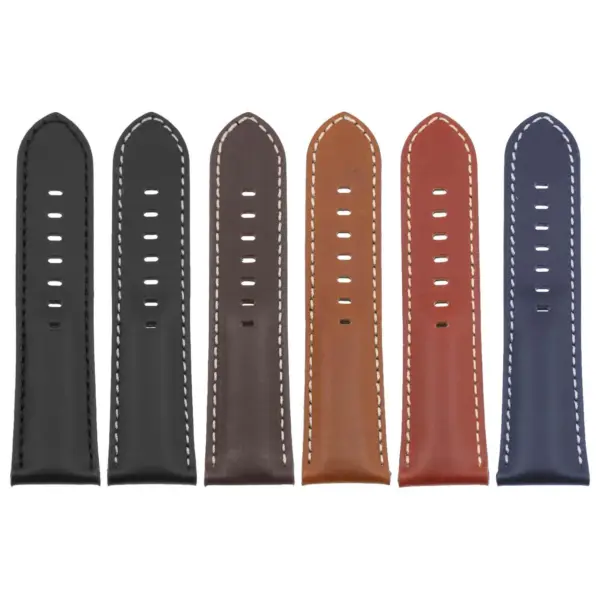 Ps5 All Color Smooth Leather Panerai Watch Band Strap