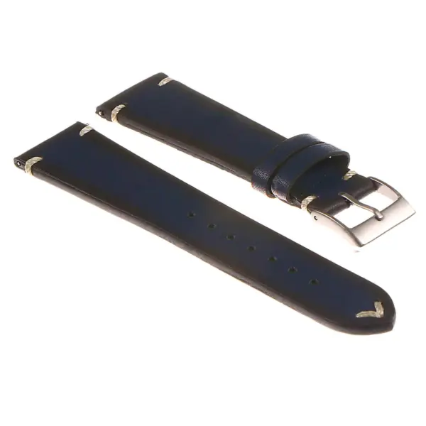 Ds10.5 Vintage Leather Strap In Blue