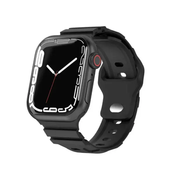 a.r22.1 Black StrapsCo Intrepid Band For Apple Watch 38mm 40mm 41mm 42mm 44mm 45mm 49mm