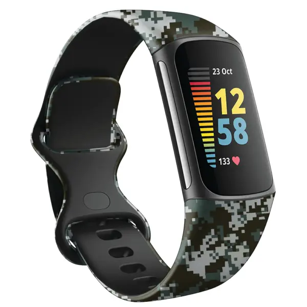 Infinity Print Band For Fitbit Charge 6 #5