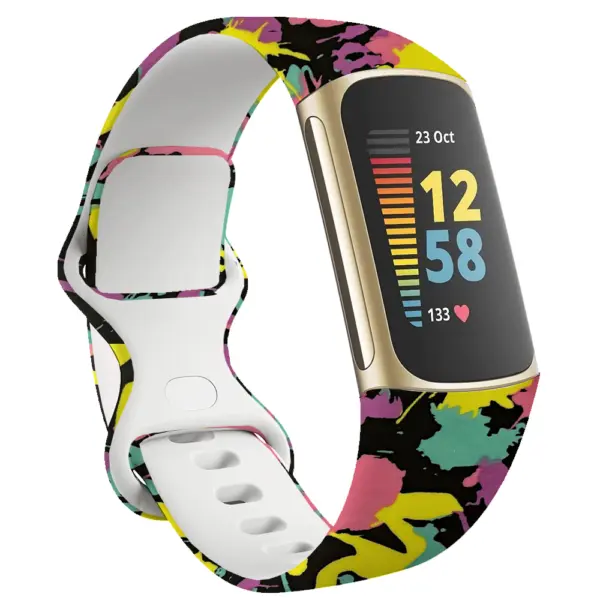 Infinity Print Band For Fitbit Charge 6 #8