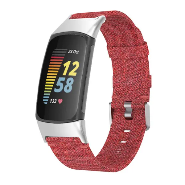 Everyday Canvas Strap For Fitbit Charge 6 #3