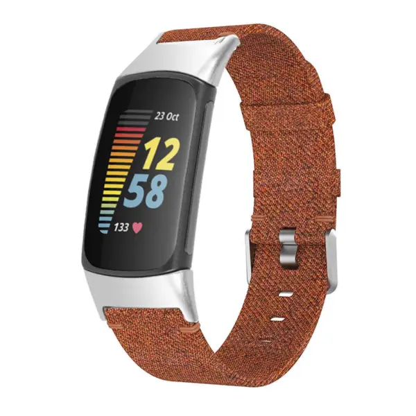 Everyday Canvas Strap For Fitbit Charge 6 #4