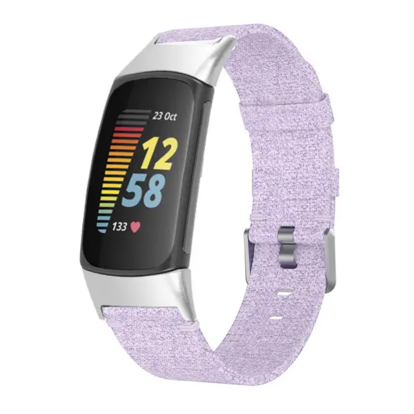 Everyday Canvas Strap For Fitbit Charge 6 #7