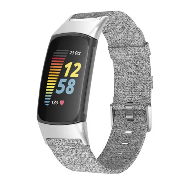 Everyday Canvas Strap For Fitbit Charge 6 #8