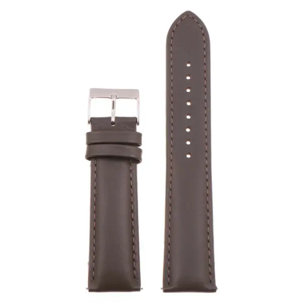Classic Stitched Leather Strap For MoonSwatch #71