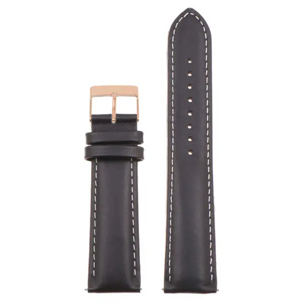 Classic Stitched Leather Strap For MoonSwatch #103
