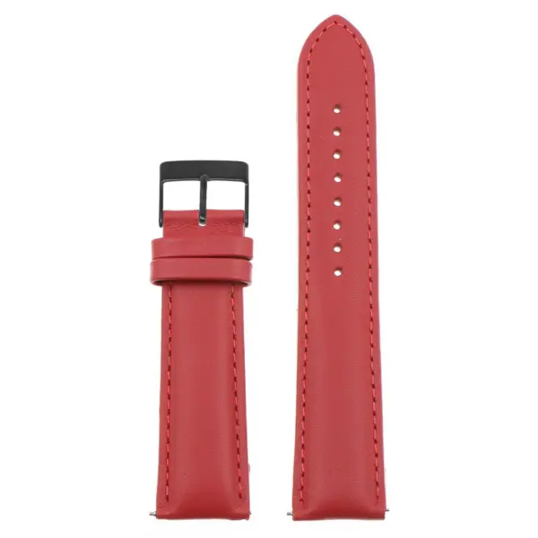 Classic Stitched Leather Strap For MoonSwatch #30