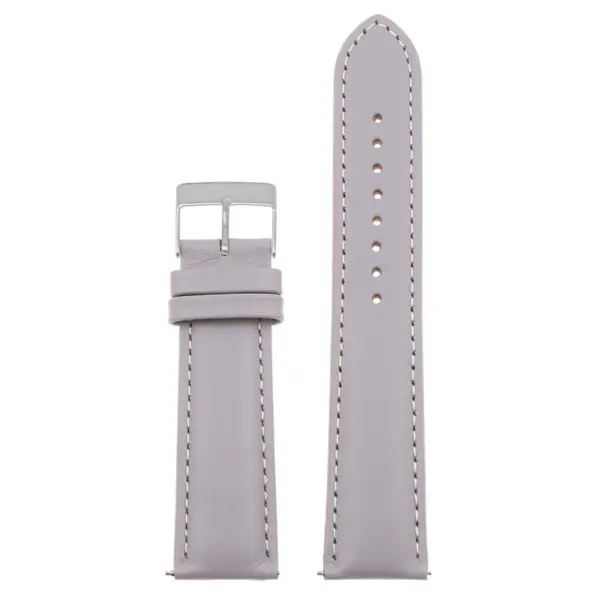 Classic Stitched Leather Strap For MoonSwatch #26