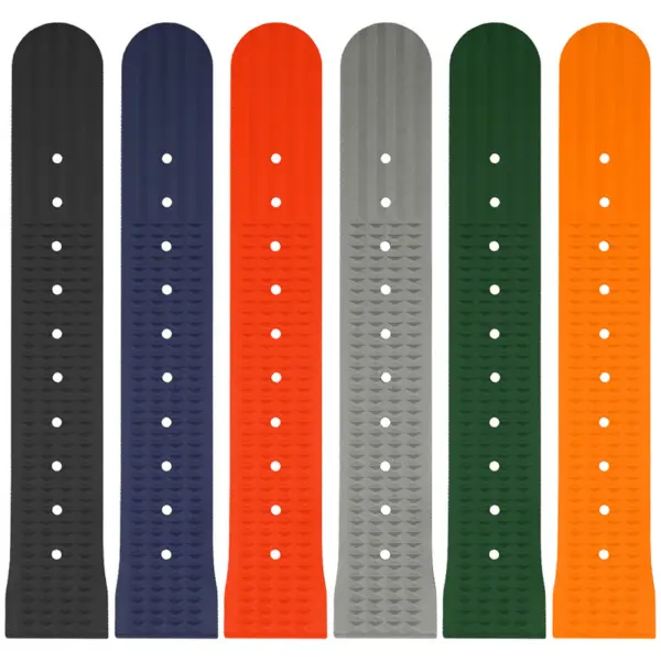 Pu18 All Color StrapsCo Silicone Waffle Strap Rubber Band