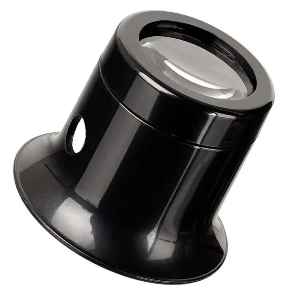 T.lp1.15x Angle StrapsCo Black Watchmakers' Jewelry Loupe Magnifier 5x 10x 15x 20x