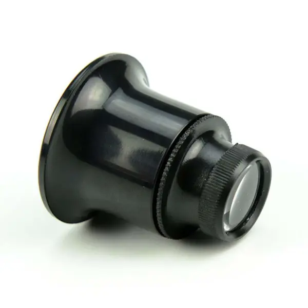 T.lp1.20x Angle StrapsCo Black Watchmakers' Jewelry Loupe Magnifier 5x 10x 15x 20x