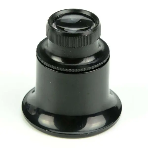 T.lp1.20x Main StrapsCo Black Watchmakers' Jewelry Loupe Magnifier 5x 10x 15x 20x