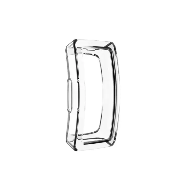 Fb.pc10.22 Main Clear StrapsCo Silicone Protective Case For Fitbit Inspire & Inspire HR