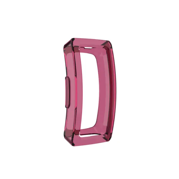 Fb.pc10.6 Main Purple Sangria StrapsCo Silicone Protective Case For Fitbit Inspire & Inspire HR