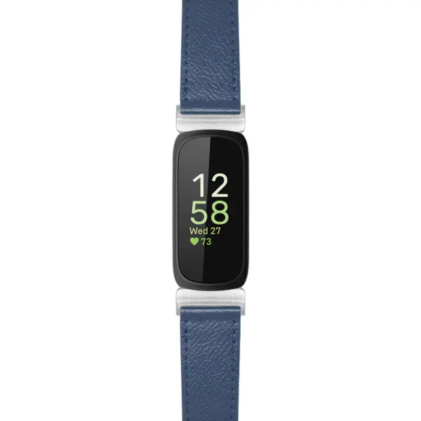 ks7 BlueStrapsCo Textured Leather Strap For Fitbit Inspire 3