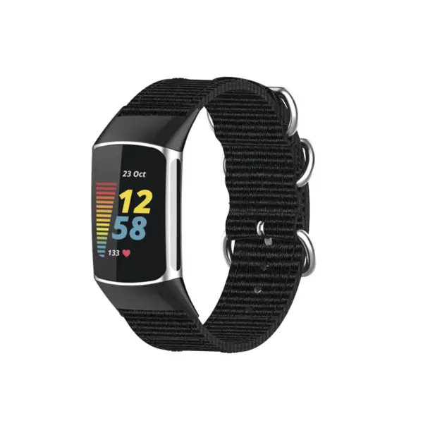 Military Strap For Fitbit Charge 6 #4