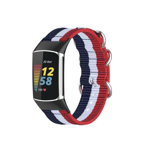 Military Strap For Fitbit Charge 6 #6