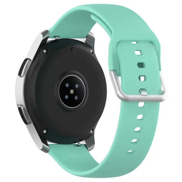 S.r20.11a Back Mint StrapsCo Buckle And Tuck Silicone Rubber Watch Band Strap For Samsung Galaxy Watch Active Gear 20mm 22mm