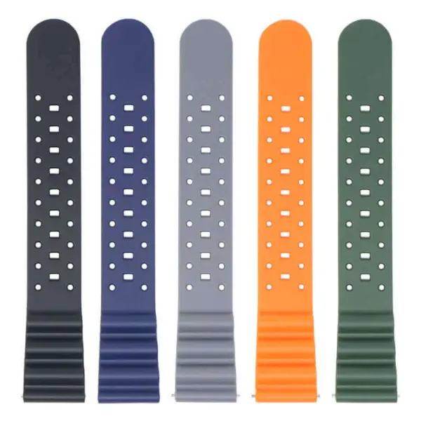 FKM Rubber Diver Strap By DASSARI #3