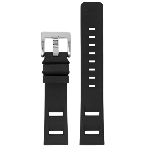 r.mb1 .1 Up Black StrapsCo Replacement Rubber Watch Band Strap for Montblanc