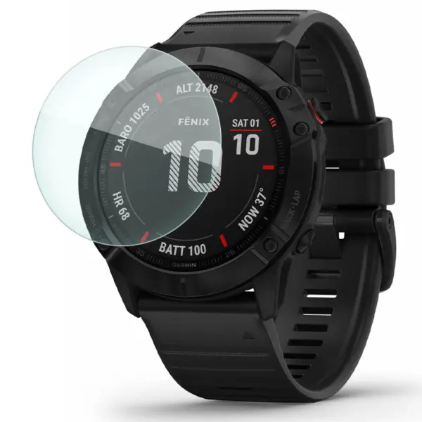 sp4.43 Main StrapsCo Tempered Film Screen Protector for Garmin Fenix 6X