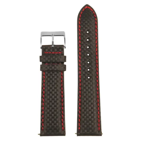 st27.1.6 up Black Red Carbon Fiber Strap