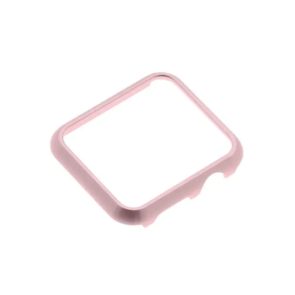 A.pc5.pg Front Pink Gold StrapsCo Alloy Metal Protective Case For Apple Watch Series 123 38mm 42mm