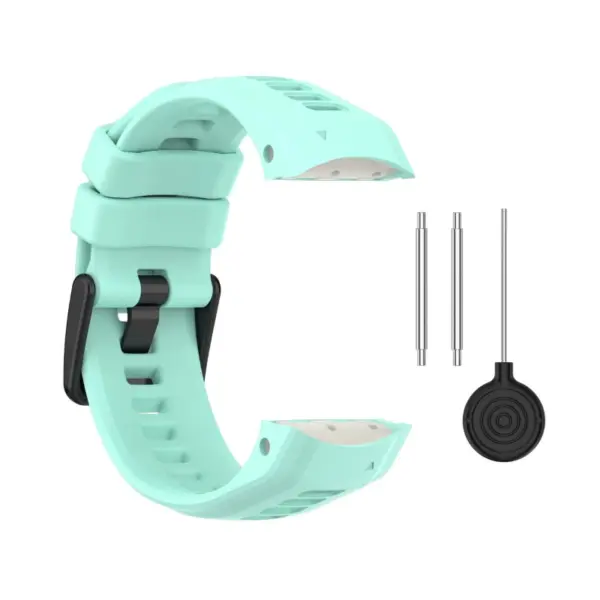 g.r83.11a Teal StrapsCo Summit Strap for Garmin Instinct 2S