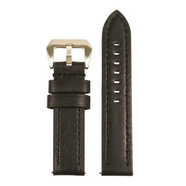 Rugged Leather Strap  For Garmin Vivoactive 5 #5