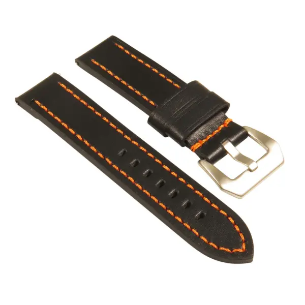 Rugged Leather Strap  For Garmin Vivoactive 5 #12