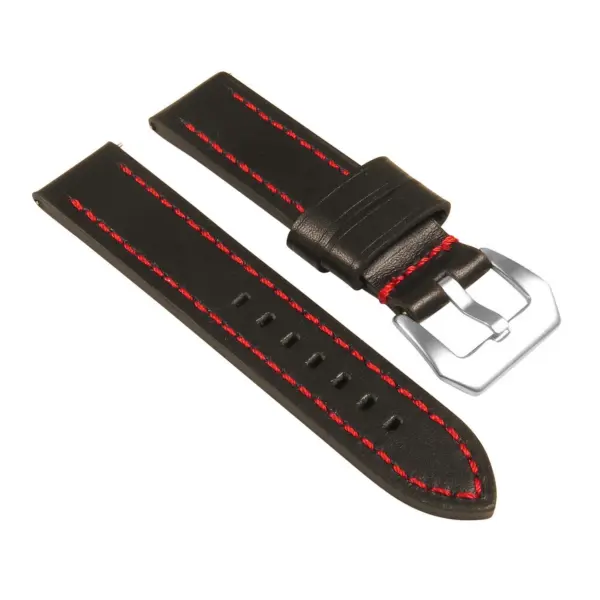 Rugged Leather Strap  For Garmin Vivoactive 5 #13