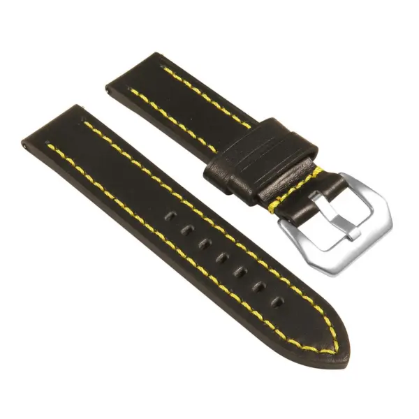 Rugged Leather Strap  For Garmin Vivoactive 5 #19