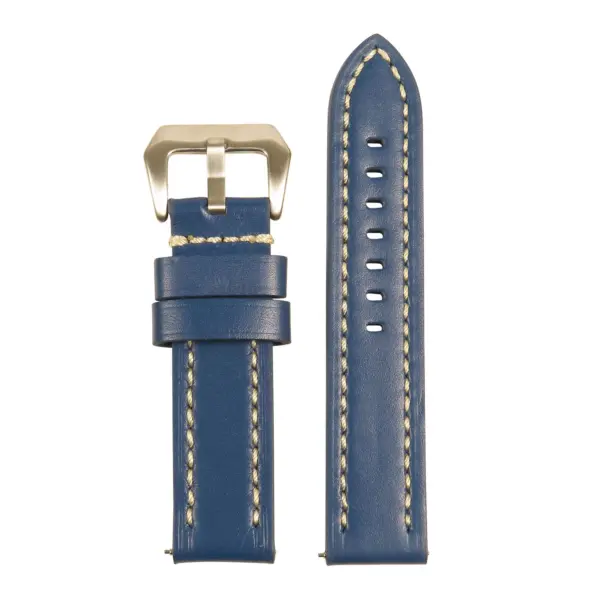 Rugged Leather Strap  For Garmin Vivoactive 5 #26