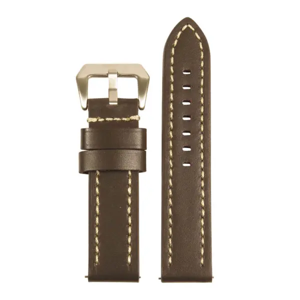 Rugged Leather Strap  For Garmin Vivoactive 5 #29
