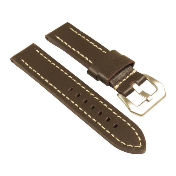 Rugged Leather Strap  For Garmin Vivoactive 5 #30