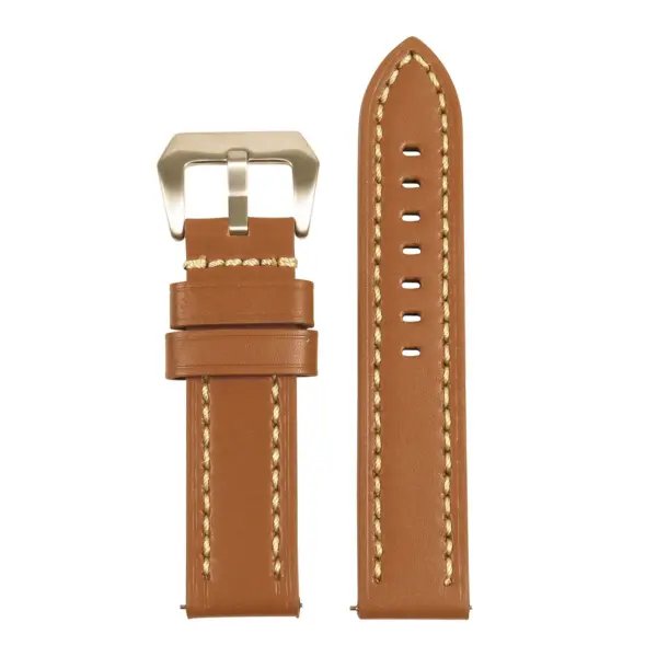 Rugged Leather Strap  For Garmin Vivoactive 5 #35